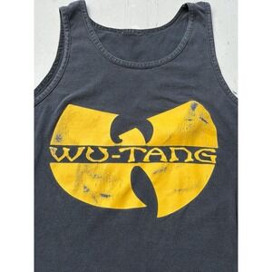 Men's Wu-Tang Clan Tank Top Black Logo XXS Rap Hip Hop Streetwear Dirty RZA GZA